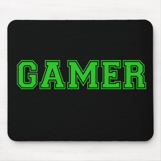 Gamer gewollt mousepad (Vorne)