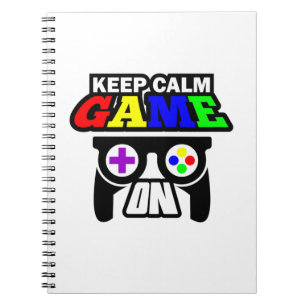 Gamer Gift Behalte Beruhiges Spiel auf Notizblock