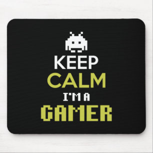 Gamer Gift Behielt Calm I Bin A Gamer Mousepad