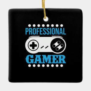 Gamer Gift Beruflich Gamer Keramikornament