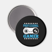 Gamer Gift Beruflich Gamer Magnet (Vorderseite/Rückseite)