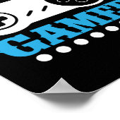 Gamer Gift Beruflich Gamer Poster (Ecke)