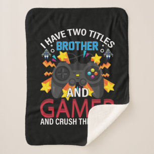 Gamer Gift Brother and Gamer Sherpadecke