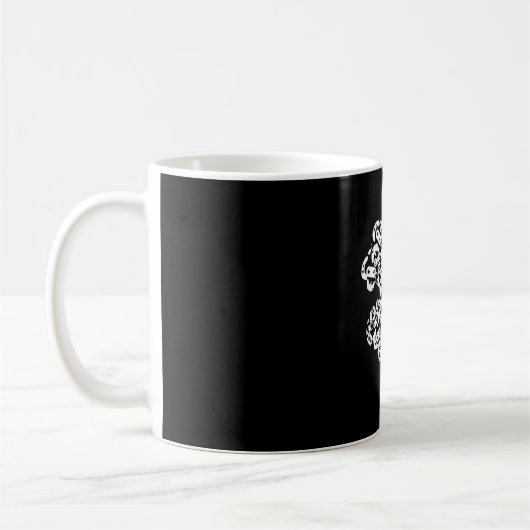 Gamer Gift Game Kleeblatt St Patricks Day Kaffeetasse (Links)
