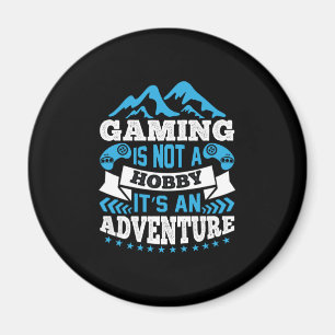 Gamer Gift Gaming ist kein Hobby Magnet