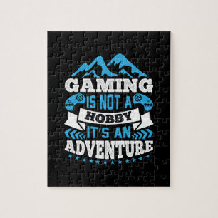 Gamer Gift Gaming ist kein Hobby Puzzle
