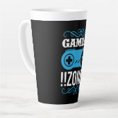 Gamer Gift Gaming Zone Milchtasse (Linke Ecke)