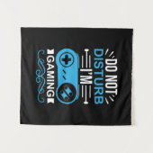 Gamer Gift I Am Gaming Wandteppich (Vorderseite (Horizontal))