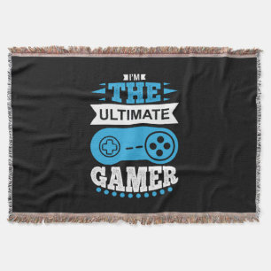 Gamer Gift Ich bin der ultimative Gamer Decke