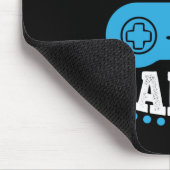 Gamer Gift Ich bin der ultimative Gamer Mousepad (Ecke)