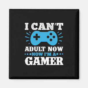 Gamer Gift Jetzt bin ich Gamer Magnet
