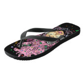 Gamer Girl Badesandalen (Schrägansicht)