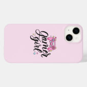 Gamer Girl Case-Mate iPhone Hülle (Rückseite (Horizontal))