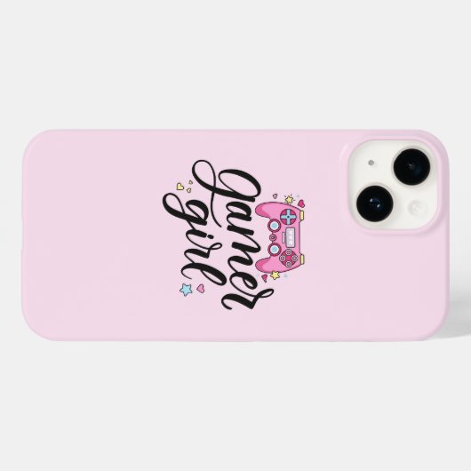 Gamer Girl Case-Mate iPhone Hülle (Rückseite (Horizontal))