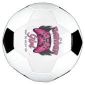 Gamer Girl Design Fußball (Gedreht)