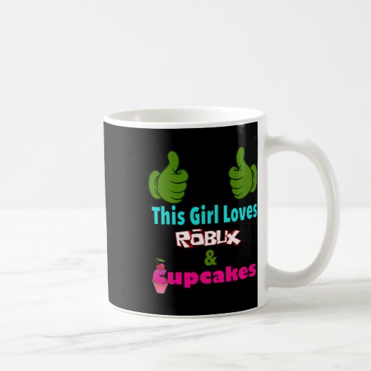 Gamer Girl Design Saying This Girl Loves Robux And Kaffeetasse (Rechts)