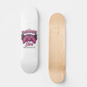 Gamer Girl Design Skateboard (Vorderseite)