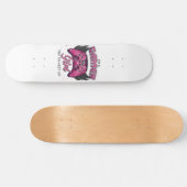 Gamer Girl Design Skateboard (Horizontal)