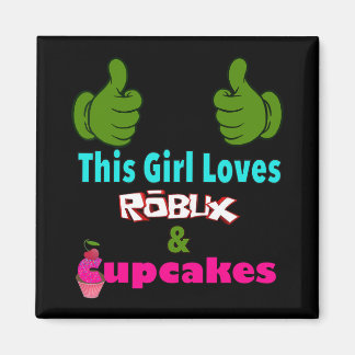 Gamer Girl Design Spruch Dieses Mädchen liebt Robu Magnet