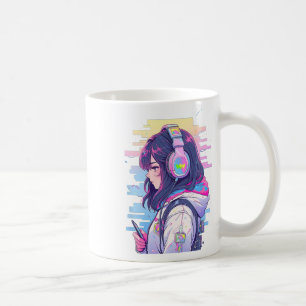Gamer Girl Funny Pastel Japan Anime Streamer Japan Kaffeetasse