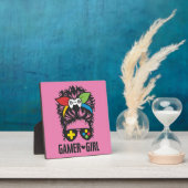 Gamer Girl - Funny Video Gamer, Gaming Spaß Joke Fotoplatte (InSitu)