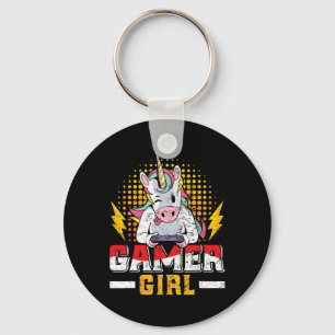 Gamer Girl Gambling Women Gaming Girls Video Game Schlüsselanhänger