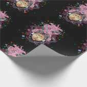 Gamer Girl Geschenkpapier (Ecke)