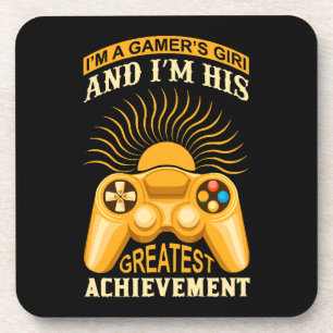 Gamer Girl Getränkeuntersetzer