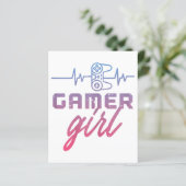 Gamer Girl Heartbeat (Stehend Vorderseite)