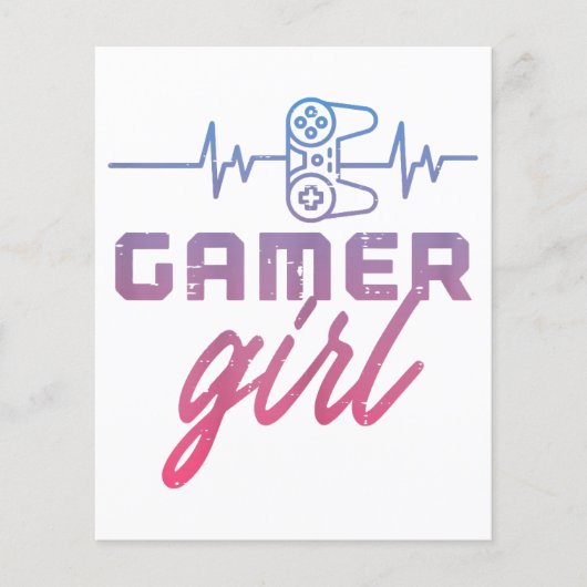 Gamer Girl Heartbeat (Vorderseite)