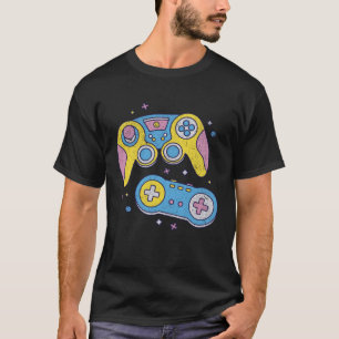 Gamer Girl Konsole Gamer vintage retro Videospiel T-Shirt