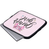 Gamer Girl Laptopschutzhülle (Vorne Knopf)