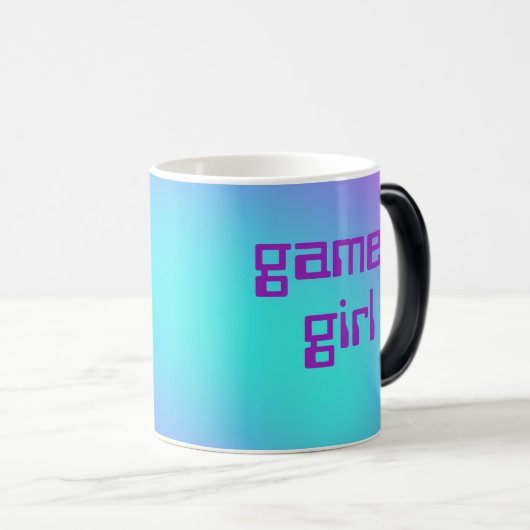 Gamer Girl Magic-Tasse Verwandlungstasse (VorderseiteRechts)