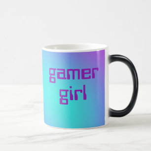 Gamer Girl Magic-Tasse Verwandlungstasse