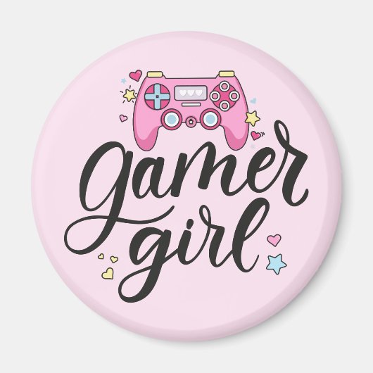 Gamer Girl Magnet (Vorne)