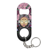 Gamer Girl Mini Flaschenöffner (Rückseite)