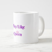 Gamer Girl Mode Jumbo-Tasse (Vorderseite Rechts)