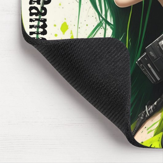 Gamer Girl Mousepad (Ecke)