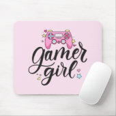 Gamer Girl Mousepad (Mit Mouse)