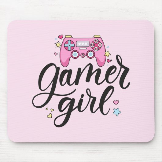 Gamer Girl Mousepad (Vorne)