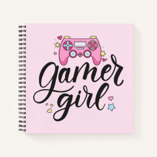 Gamer Girl Notizblock