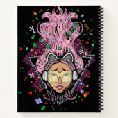 Gamer Girl Notizblock (Rückseite)