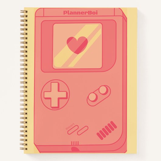 Gamer Girl Notizbuch (Vorderseite)