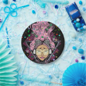 Gamer Girl Pappteller (Party)