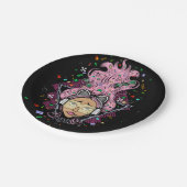 Gamer Girl Pappteller (Schrägansicht)