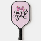 Gamer Girl Pickleball Schläger (Rückseite)