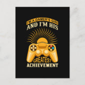 Gamer Girl Postkarte (Vorderseite)