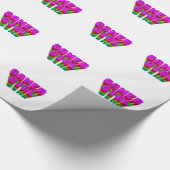 Gamer Girl Text Geschenkpapier (Ecke)