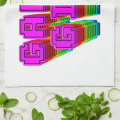 Gamer Girl Text Handtuch (Gefaltet)