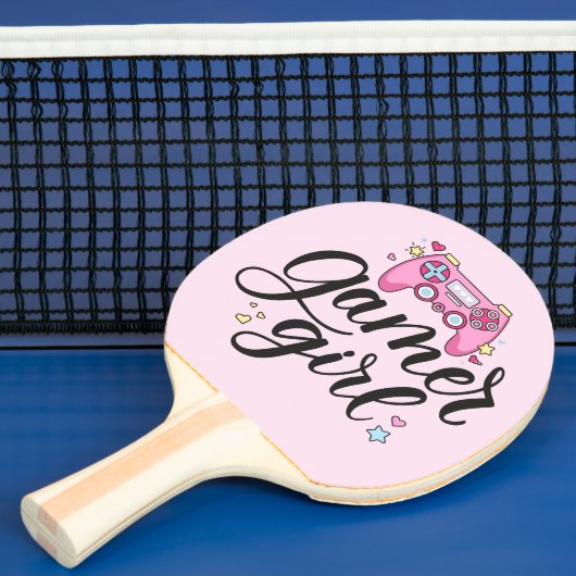 Gamer Girl Tischtennis Schläger (InSitu)